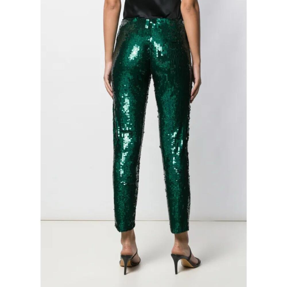 Green Sequin Pants Size 16